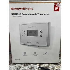 Honeywell Home RTH221B Programmable Thermostat With 1 Basic‎ Program